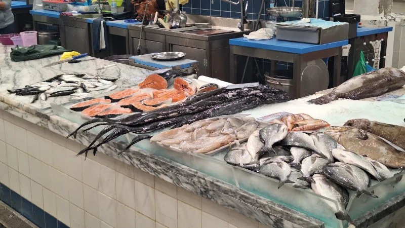 Olhão a traditional Portuguese market